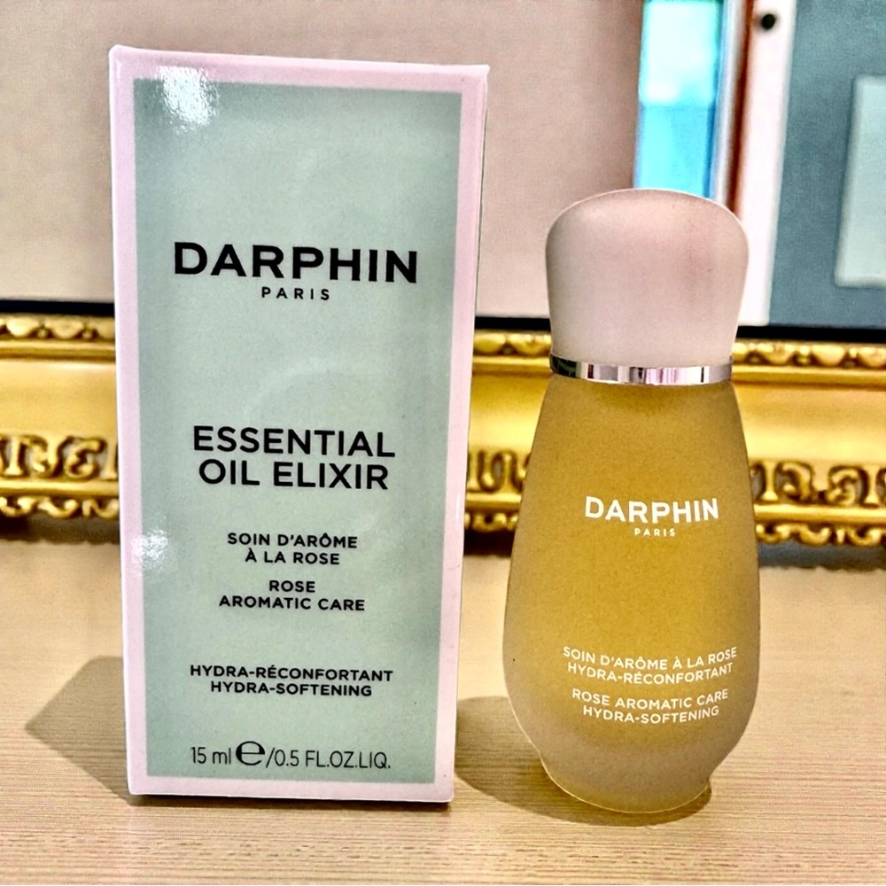 Darphin Essential Oil Elixir Rose Aromatic Care Hydra-Nourishing  0.5 oz New.